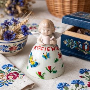 dzwoneczek kociewski ręcznie malowany