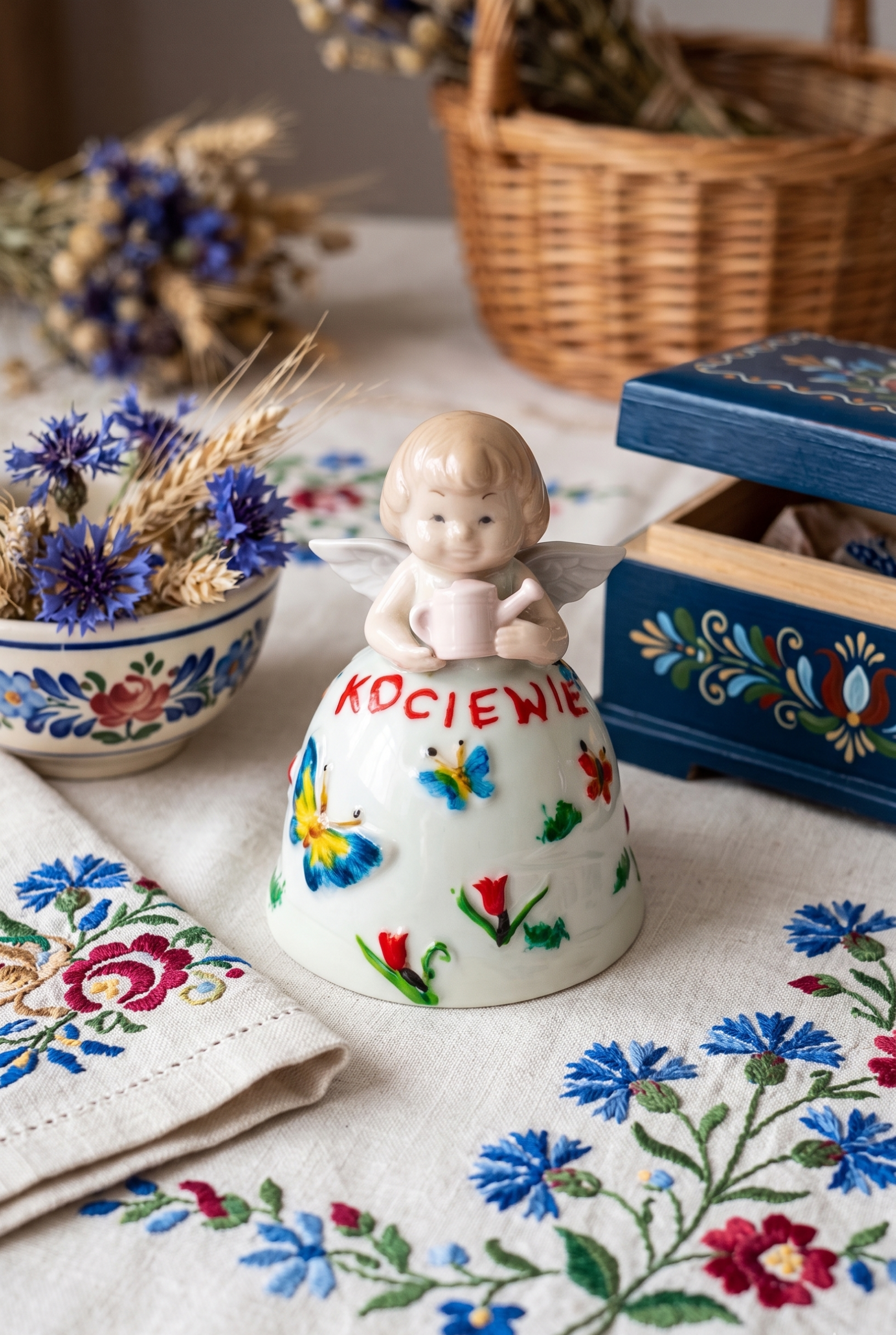 dzwoneczek kociewski ręcznie malowany dzwoneczek kociewski ręcznie malowany